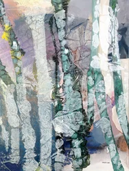Misty Forest Abstract