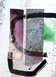 Textured Abstract Collage