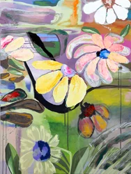 Vibrant Abstract Flowers
