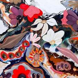 Vibrant Abstract Garden