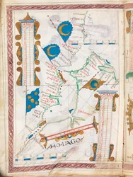 Ho Lago. 1 of 24 charts of the world including several calendars and tables.