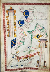 Scale: [ca. 1:14 500 000]. Additional Places: Persian Gulf, Gulf of Oman., c.1550-60