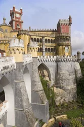 View of the palace and exterior walls