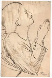 Praying angel