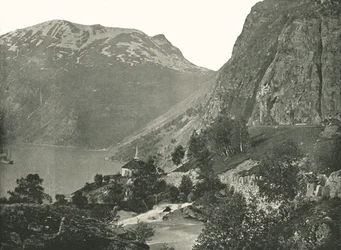 Merok, on the Geirangerfjord, Norway