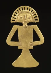 Figural Pendant, c.700-1000