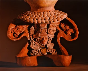 Figure with removable front, Teotihuacan Culture (detail)