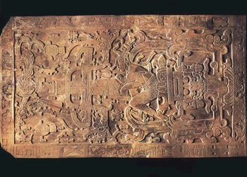 The tomb of King Pakal from the Temple of the Inscriptions, Palenque