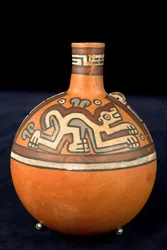 Ceramic with Two Jaguars / Huari or Wari Culture