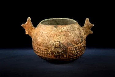 Globular Ceramic with Zoomorphic Decoration