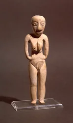 Figurine of a Naked Woman, from the Badarian or Early Neolithic Period, c.4000 BC