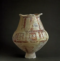 Etruscan Civilization: Terracotta Vase from the Necropolis of Mattonara