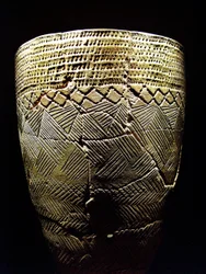 Pottery with 