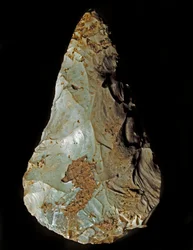 Lithic Manufacture Biface of Micoquian Type