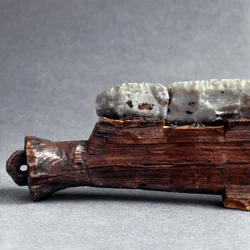 Prehistory, Polada culture: saw from the Polada peat bog, Lonato. Bronze Age. Rome, Museo Nazionale Preistorico Etnografico Luigi Pigorini