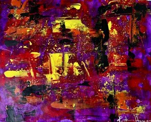 Vibrant Abstract Fusion
