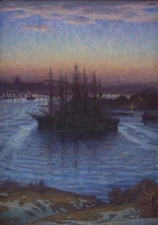 Ships in Winter