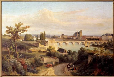 The Bridge of Tours in 1833