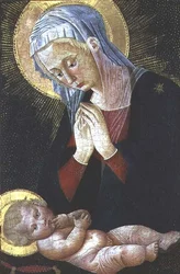 Madonna Adoring the Christ Child