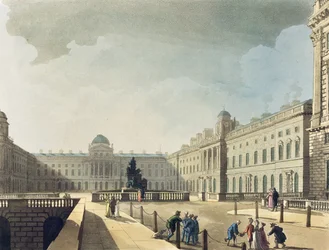 Somerset House, Strand, from 