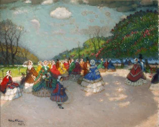 A Walk in the Spring Park
