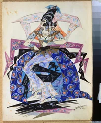 Costume design for the ballet 
