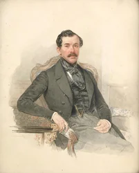 Portrait of Maximilian de Beauharnais, 3rd Duke of Leuchtenberg (1817-1852)