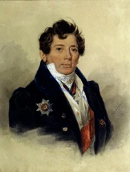 Portrait of Alexander Turgenev (1784-1846), Historian and Russian Statesman