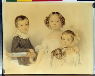 Portrait of the Lanskoy children