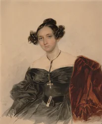 Portrait of Countess Nadezhda Ivanovna Golitsyna, née Countess Kutaysova