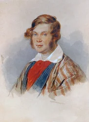 Portrait of the Poet Prince Pyotr A. Vyazemsky