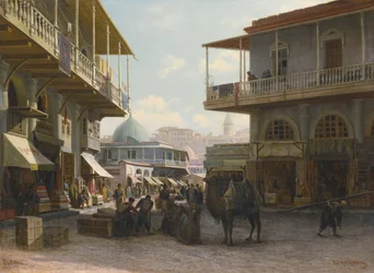 View of Tiflis, 1874