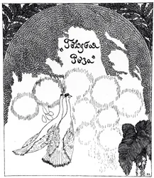 Title Page of Presentation to the Blue Rose Exhibition, 1907