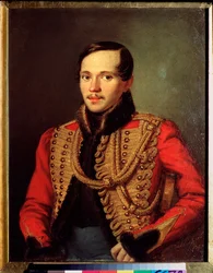 Portrait of the Poet Mikhail Lermontov