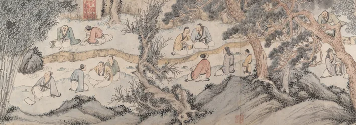 Gathering at the Orchid Pavilion