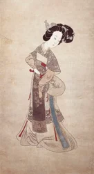 Lady of China, by Ren Shyong (painting on silk)