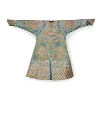 Celadon Silk Court Dress for an Imperial Princess, Jifu, China
