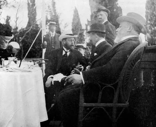 Prince George 1865-1936, the future King George V, Corfu, Greece, 1908