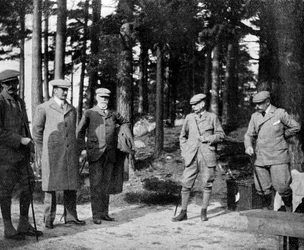 The Duke of Connaught and his shooting party