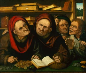 Peasants in the Office of two Tax Collectors