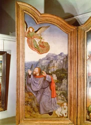 The Holy Kinship, or the Altarpiece of St. Anne, (detail)