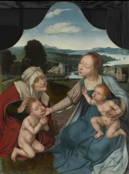 Virgin and Child with Saints Elizabeth and John the Baptist