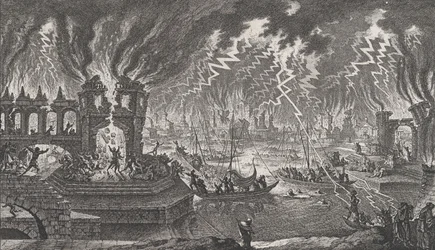 View of a Conflagration