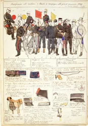 Uniform Variations of Great Manoeuvres Campaign of Kingdom of Italy