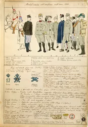 Uniform Variations of Kingdom of Italy