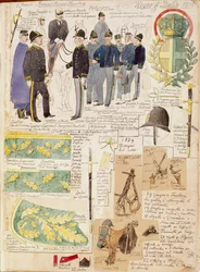 Uniforms of Forestry Administration of Kingdom of Italy