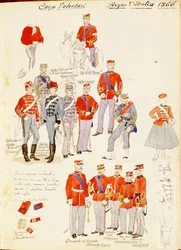 Uniforms of Volunteer Corp of Kingdom of Italy