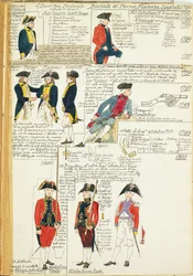 Various Uniforms of the Duchy of Parma, Piacenza and Guastalla