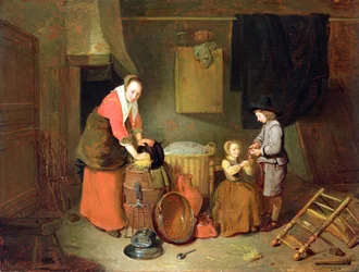 A Kitchen Interior, 17th century