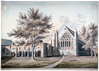 View of Ely House in Ely Place, Holborn, London